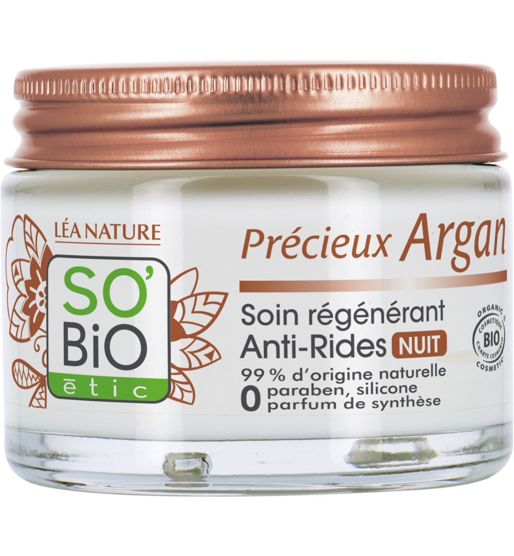 So Bio Etic Nachtcreme moisturizing anti rimpel (50 ml)