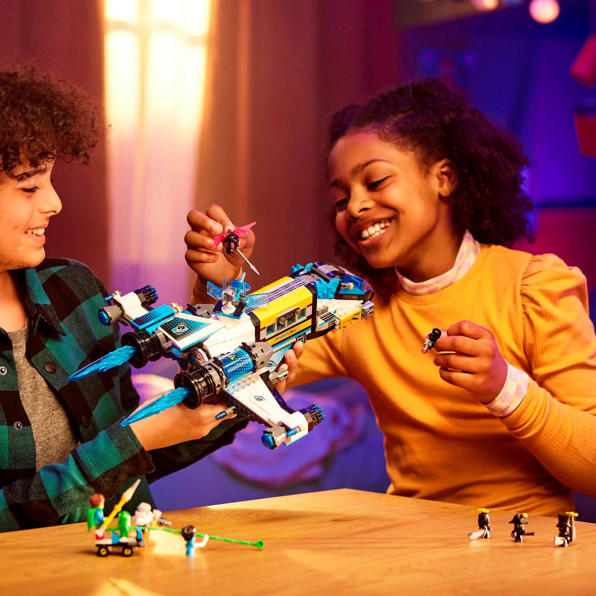 LEGO Konstruktionsspielzeug DREAMZzz Der Weltraumbus von Mr. Oz
