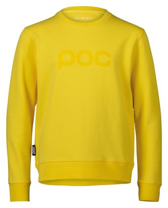 Sweat Enfant Poc Crew Jr Aventurine Jaune