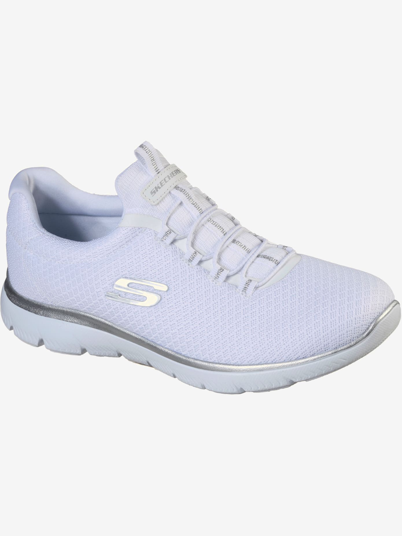 Sneakers slip on élastique pour enfilage aisé