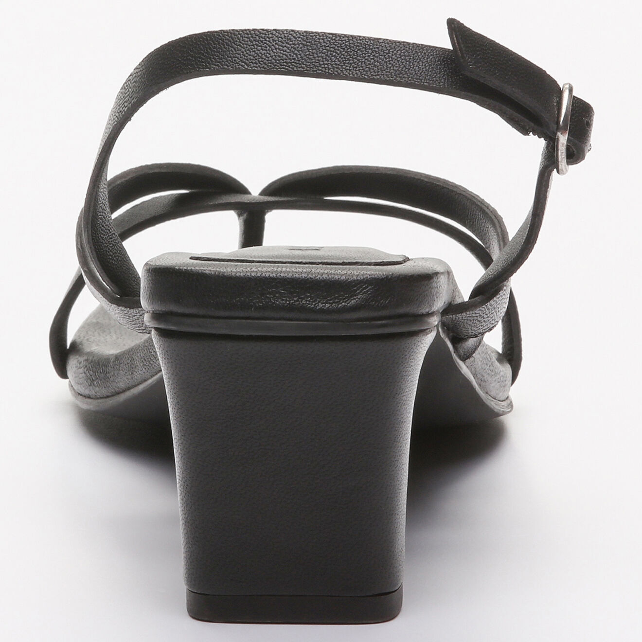 Les Bagatelles Sandales en Cuir Chumani noires - Talon 5 cm