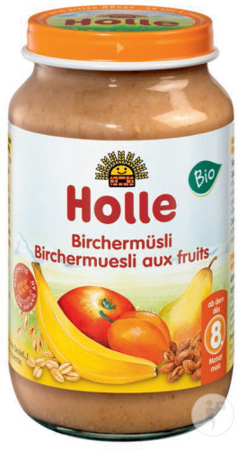 Holle Bircher Muesli Aux Fruits Bio 220g