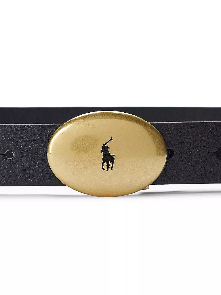 POLO RALPH LAUREN Gürtel schwarz