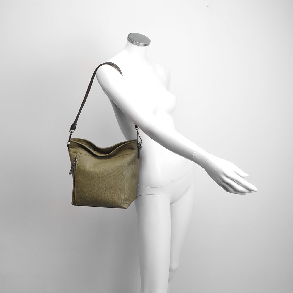 Berba Chamonix Schoudertas Olive