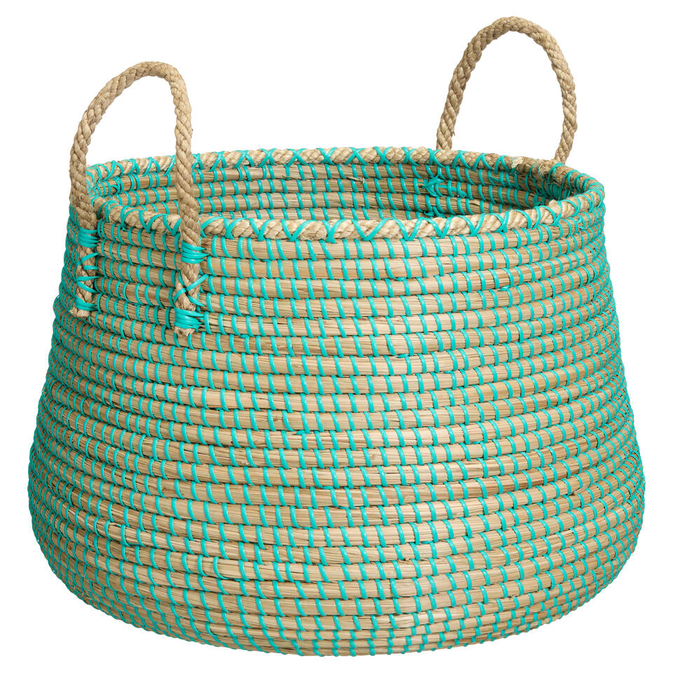 Mand Efford Blauw - ø36x27 cm ø 36x27 cm