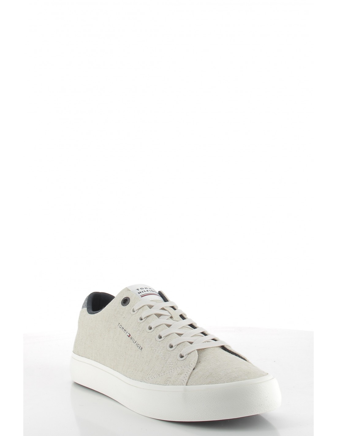 tommy hilfiger baskets de ville homme hi vulc core low beige