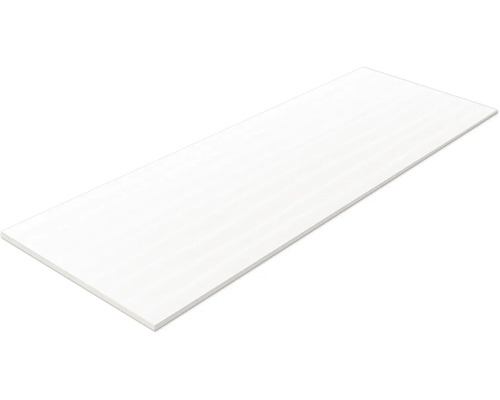 Wandtegel Wave Sneeuwwit 3D glanzend 30x90 cm gerectificeerd