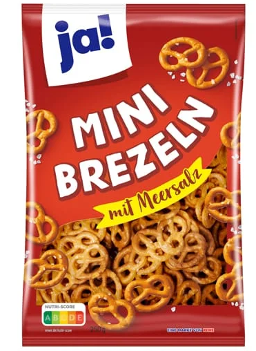 ja! Mini-Brezeln 250g MHD:13.10.25
