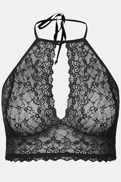 Bralette, Spitze,Nackenschnürung