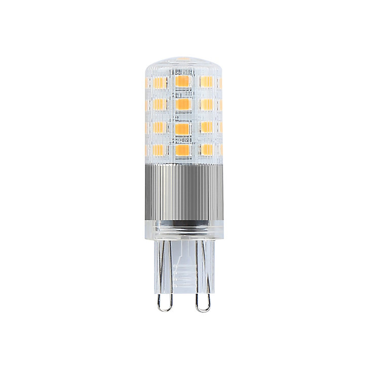 Lot 2 ampoules LED Capsule G9 470lm 4W = 40W Ø1.8cm Diall blanc neutre