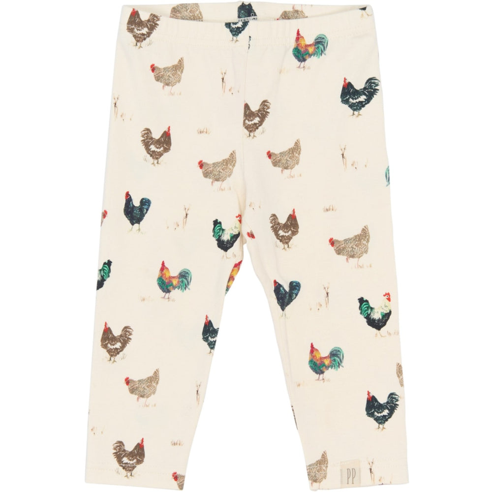 Køb Petit Piao Eggnog Rooster AOP PPStar Leggings