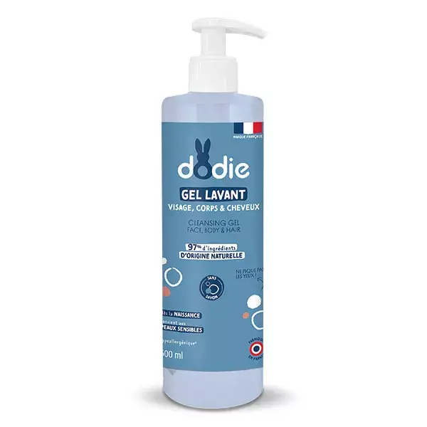 Dodie Gel de Limpeza Hipoalergênico 3 em 1 500ml