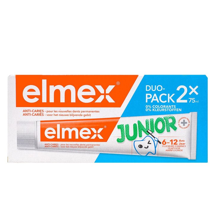Dentifrice Junior 6/12 ans 2x75ml