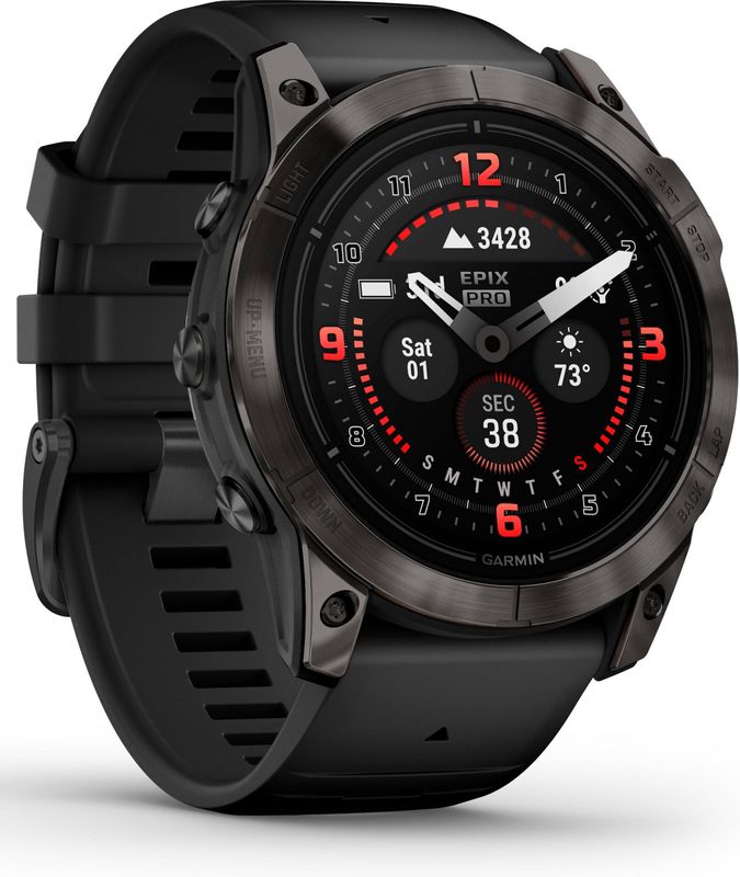 Garmin - Epix Pro Gen 2 Sapphire - Smartwatch - Zwart - Titanium DLC