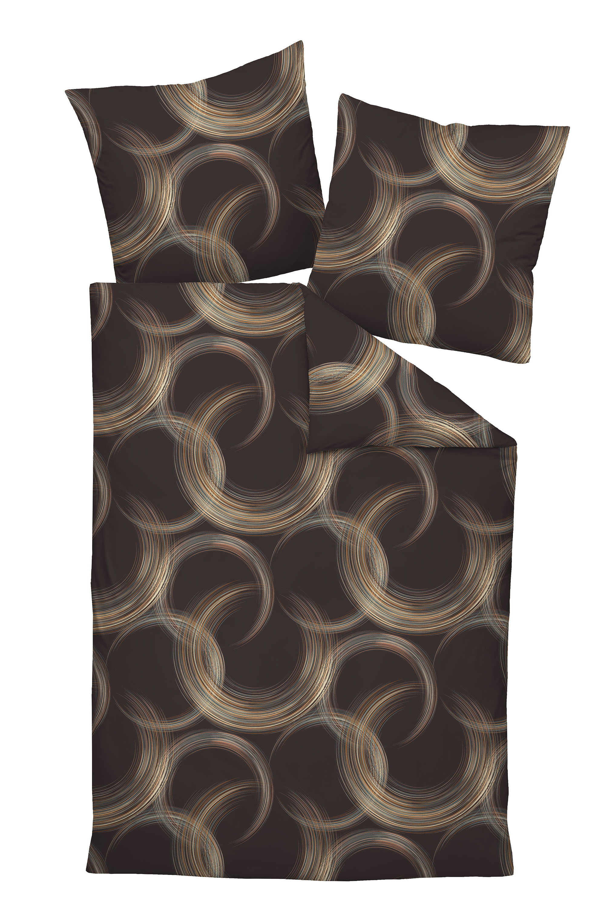 Bettwäsche MILANO Mako-Satin 135x200 cm, mit 1 Kissen