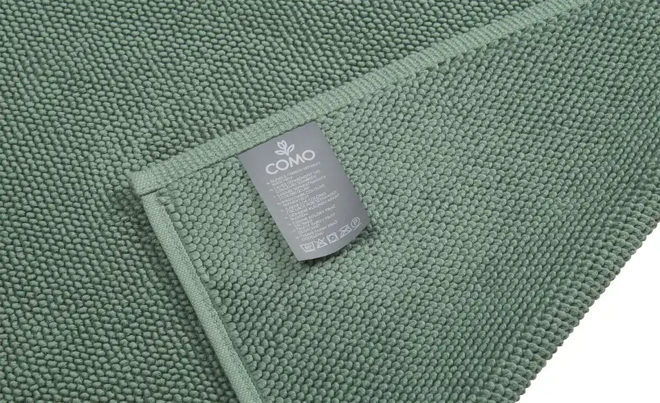 como Badteppich Chunky  Grün 55x65 cm