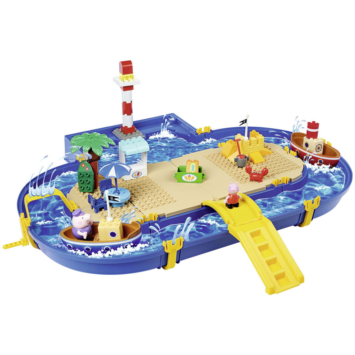 BIGBIG   Waterplay Peppa Pig Holiday Wasserbahn