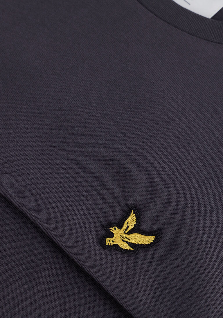 LYLE & SCOTT grijze lyle & scott t-shirt plain t-shirt