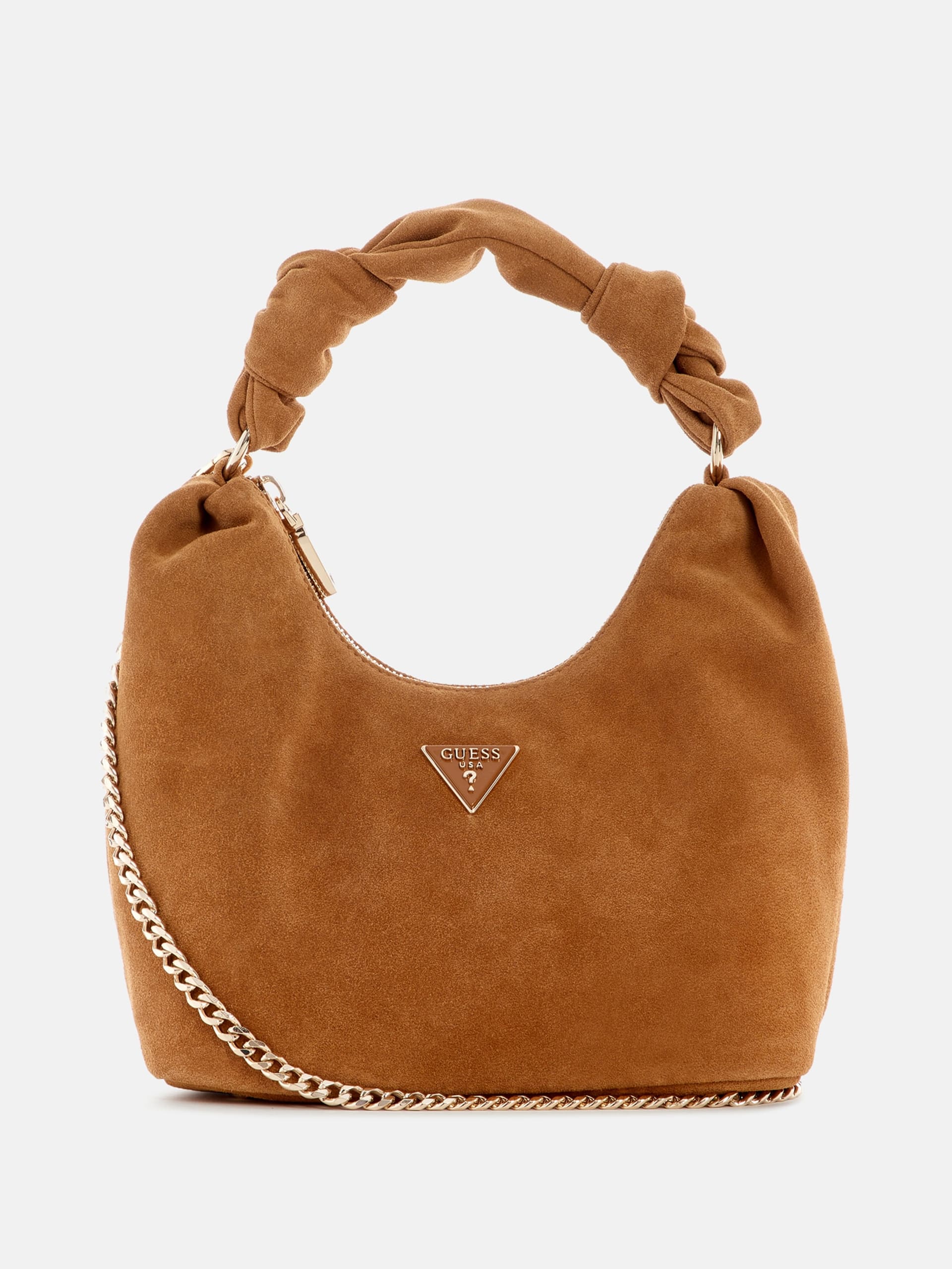 Bolsa Hobo de Camurça Isotta