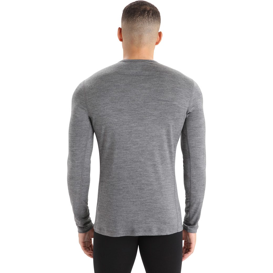 Icebreaker 200 Oasis Longlseeve Herren gritstone heather