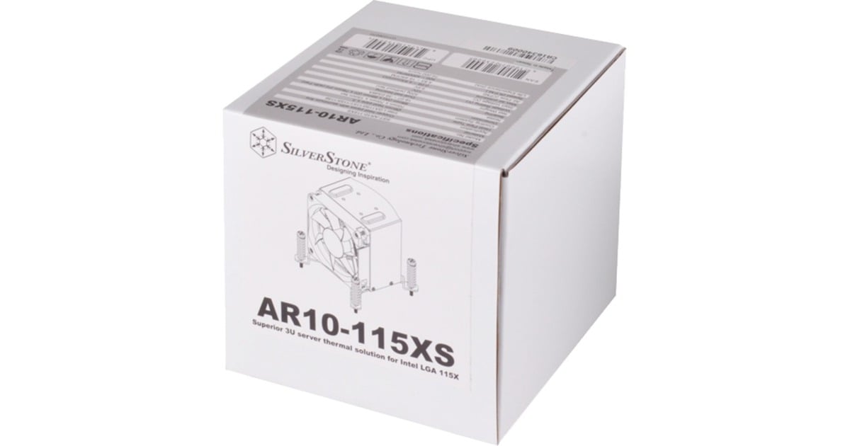 SilverStoneAR10-115XS CPU-koeler  (Zilver, Argon Series)