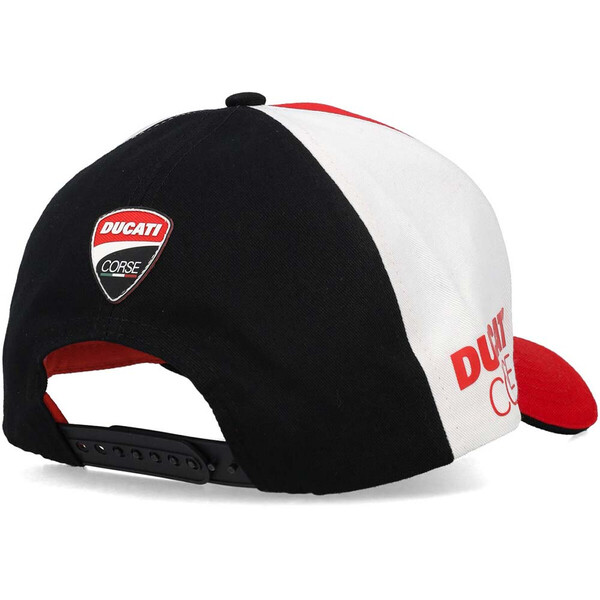 ducati racing - Casquette baseball Corse N°1 Rouge / Blanc / Noir