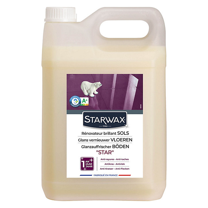 Protecteur sol carrelés Star Grand brillant longue durée Starwax 5 L