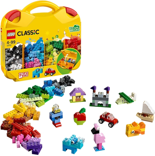 LEGO® Konstruktionsspielsteine »Starterkoffer - Farben sortieren (10713),  LEGO® Classic« Made in Europe