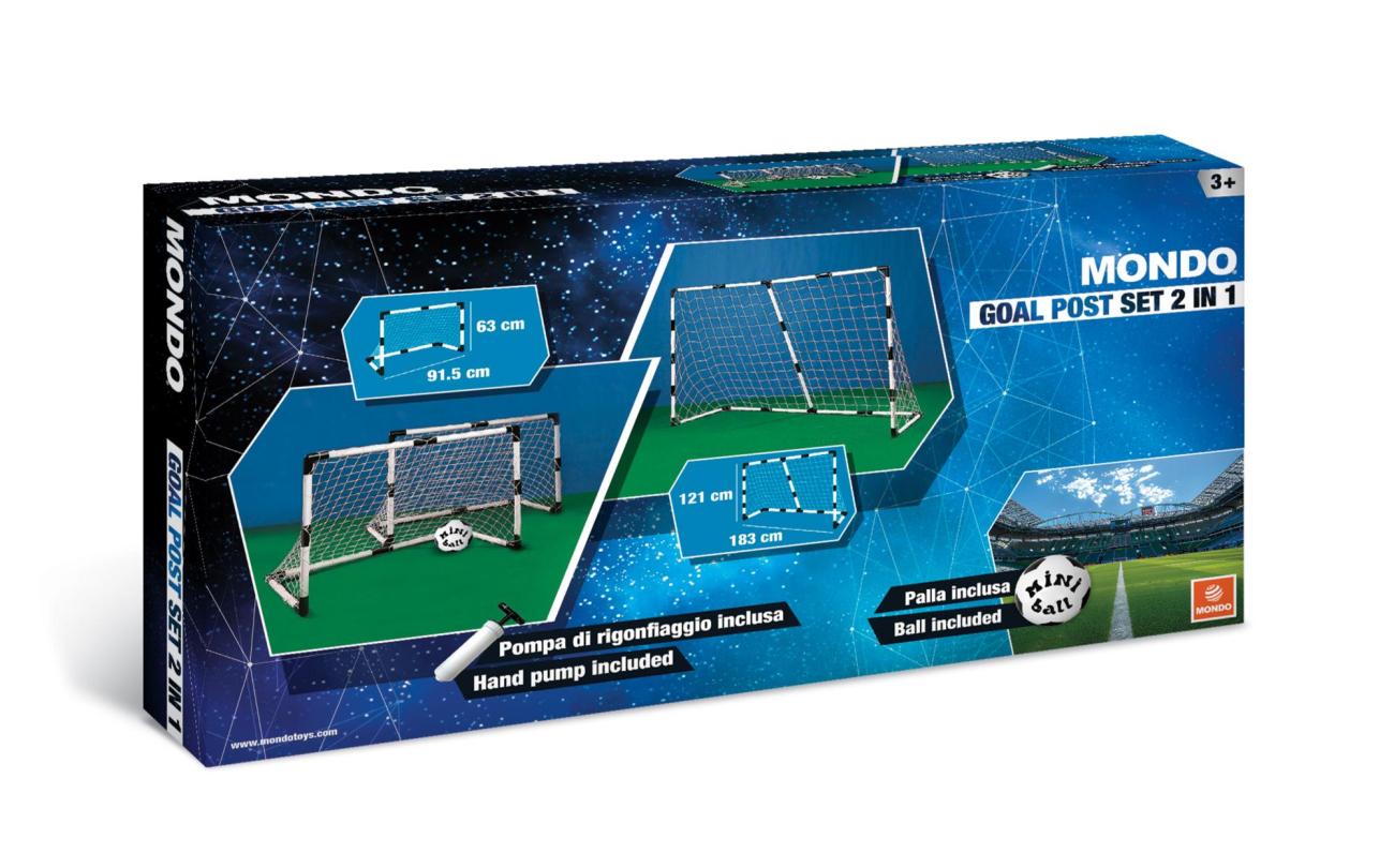 Mondo voetbalset 2-in-1