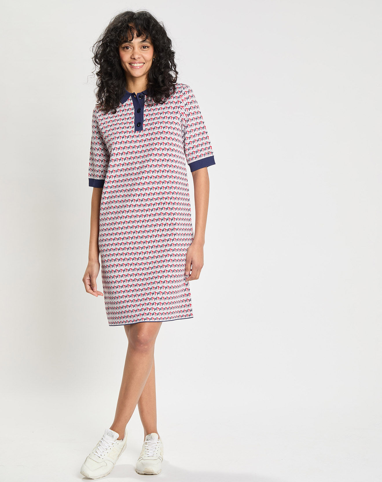 Tommy Hilfiger Robe cube shift multicolore