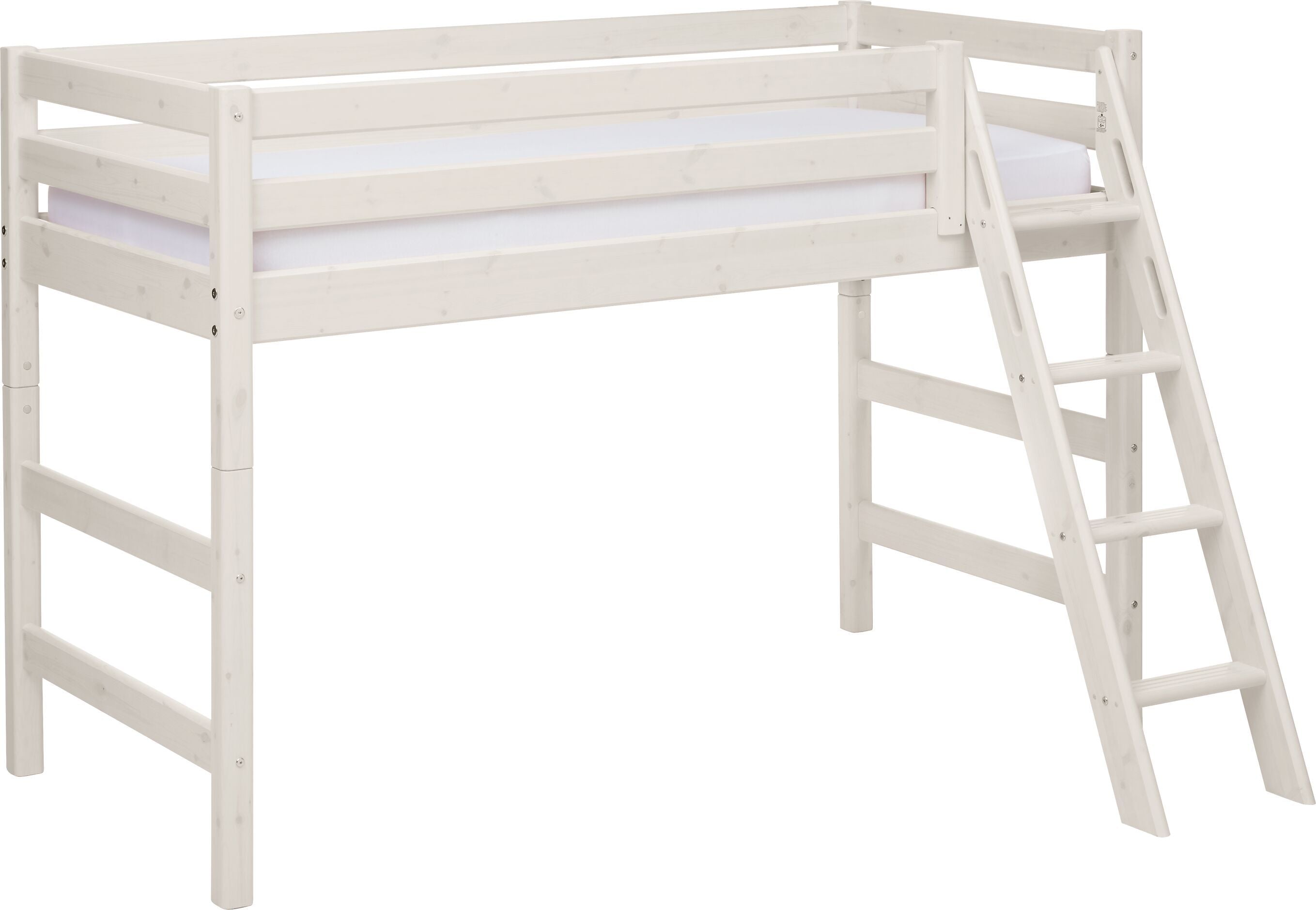CLASSIC MHB Leiter schräg weiss - White Wash / B: 157.0 cm x T: 210.0 cm x H: 143.0 cm