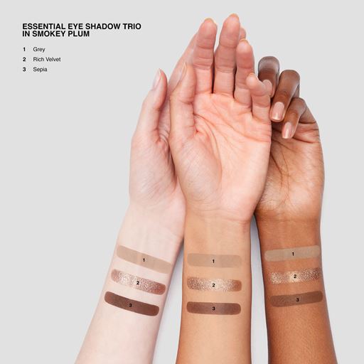Bobbi Brown Essential Eyeshadow Trio, Smokey Plum
