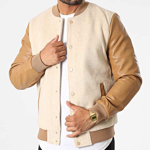 Veste Teddy Beige Camel