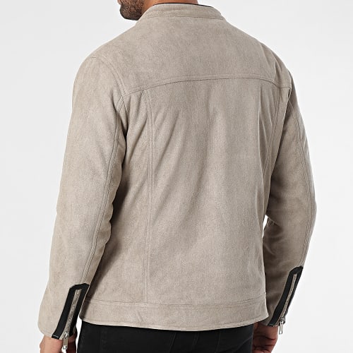 Veste Biker Gris