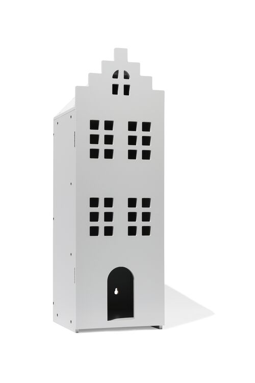 maison de canal en bois 24.5x25x75 gris