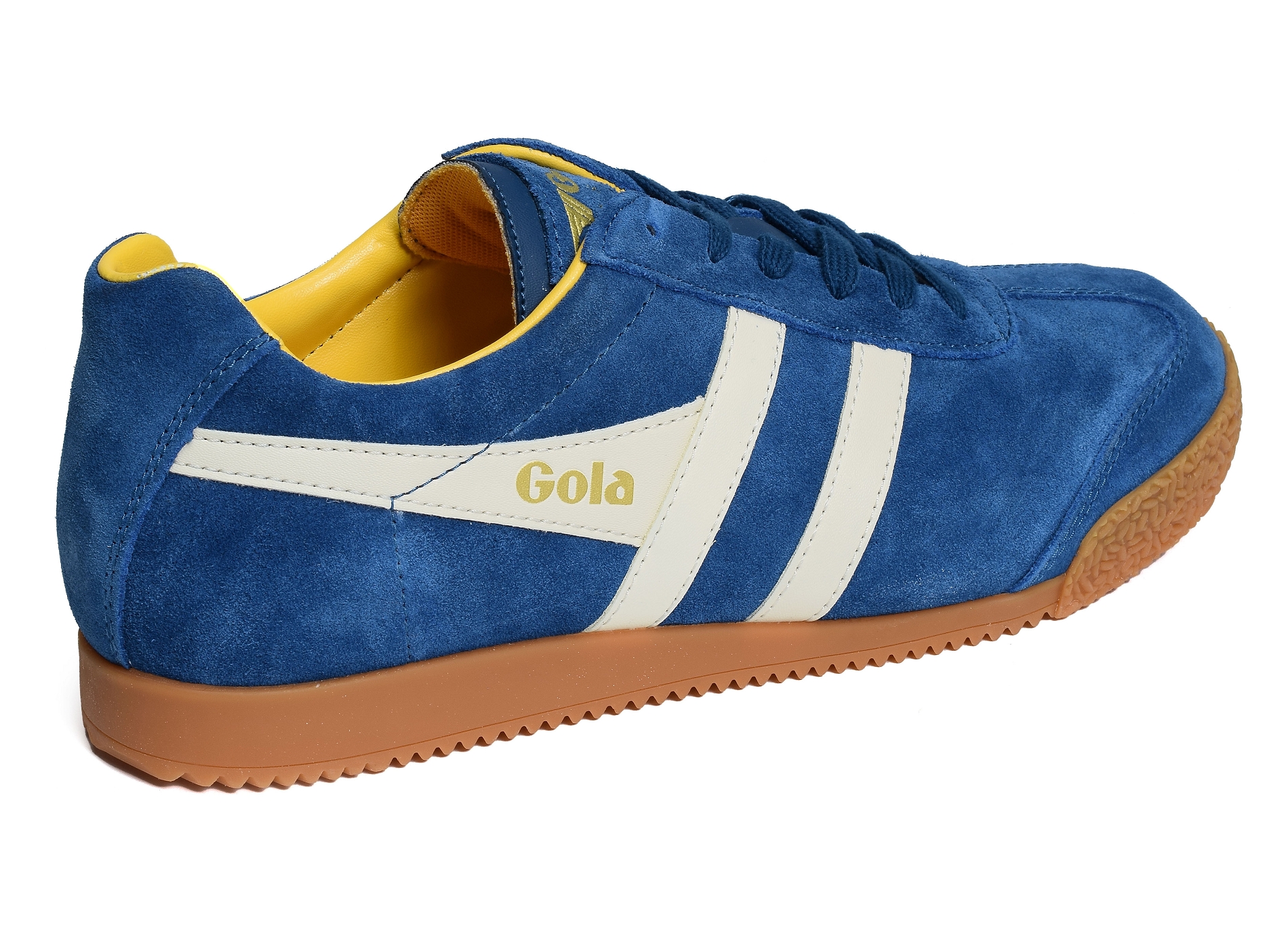 Harrier suede trainers bleu