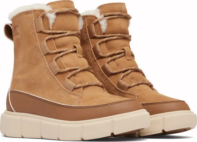 Sorel Youth Sorel Explorer Iii Lace Wp Tawny Buff, Bleached Ceramic