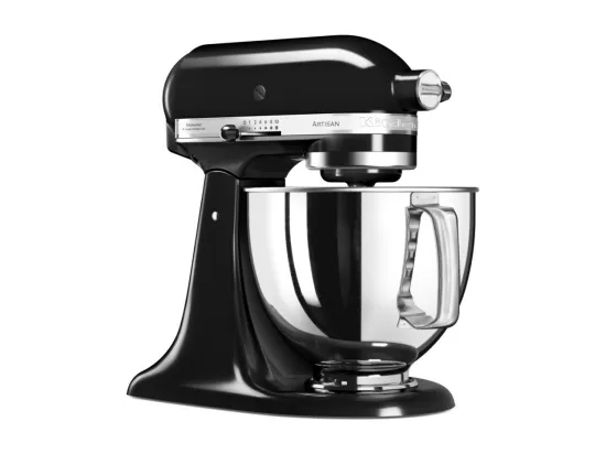 KitchenAid Artisan 5KSM125EOB - Robot multi-fonctions - 300 Watt - noir onyx