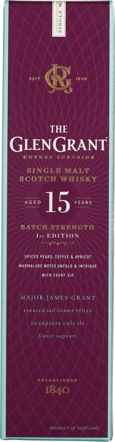 GLEN GRANT 15 YEARS 70CL