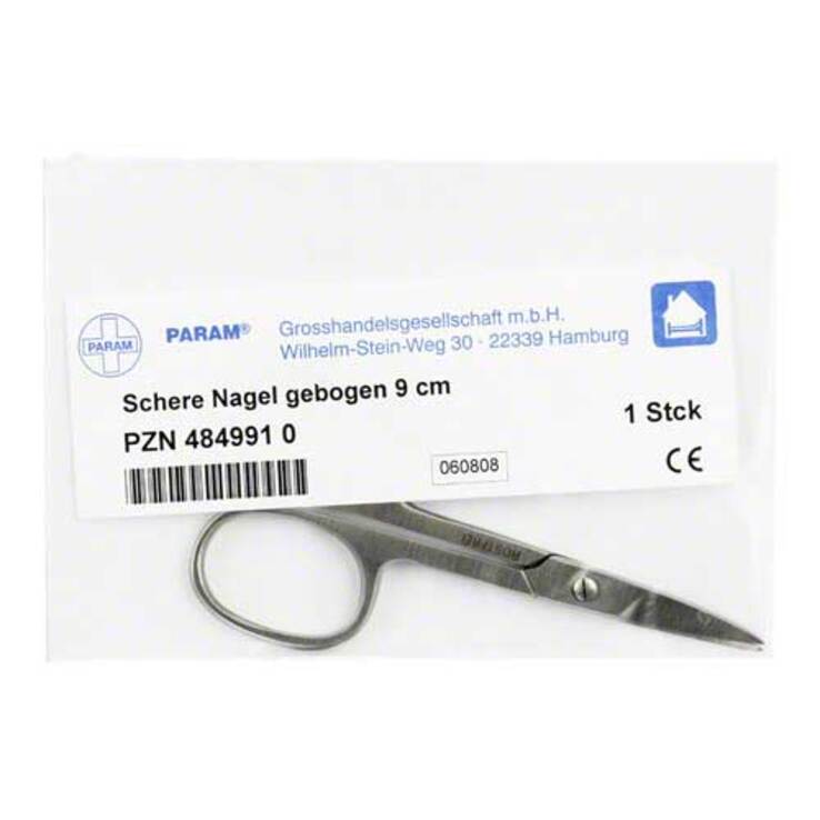 Schere Nagel gebogen, 1 St