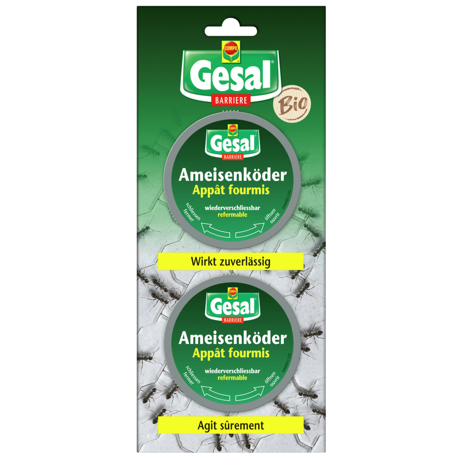 Gesal Ameisenköder | 2 Stück