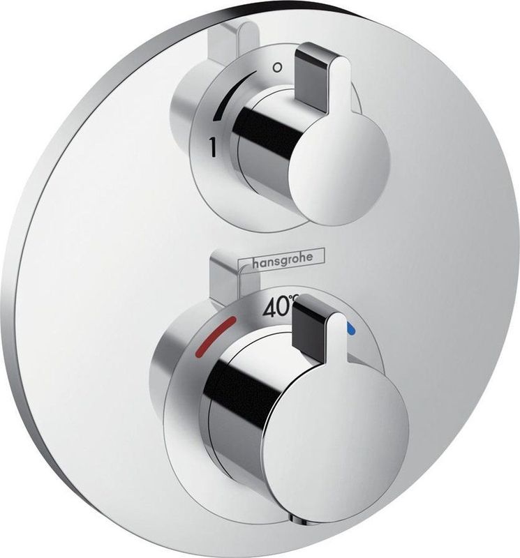 Hansgrohe - Ecostaat S - Inbouwthermostaat - Chroom - Voor 1 Functie