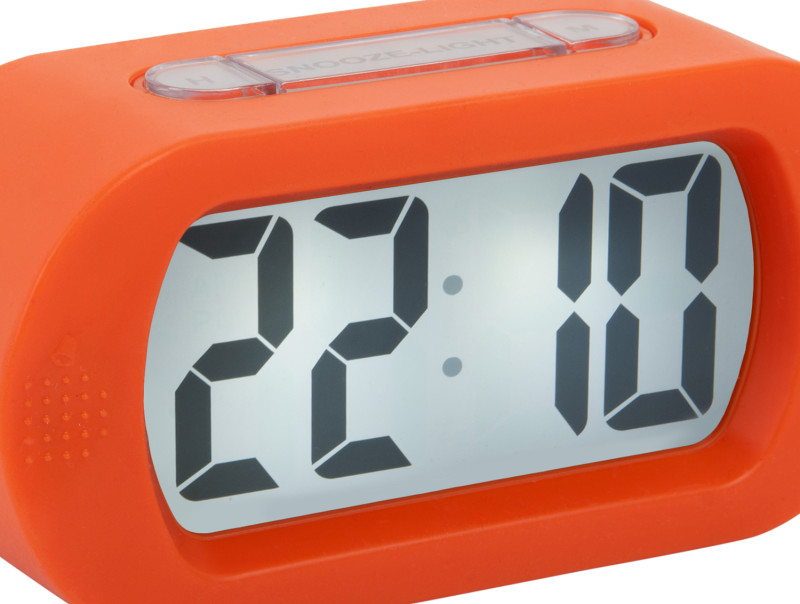 Alarm Clock Gummy KA5753OR Bright orange