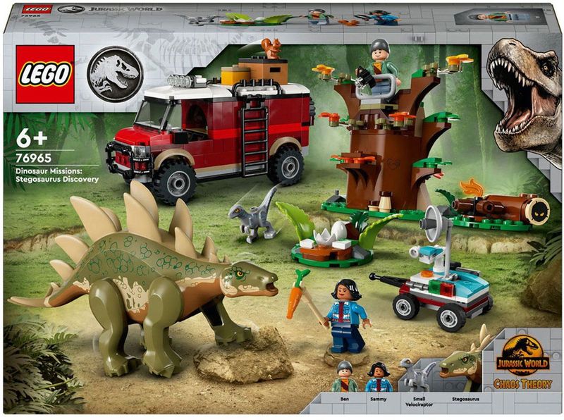 LEGO - Jurassic World Missions - Dinosaurus - Stegosaurus - Speelgoed