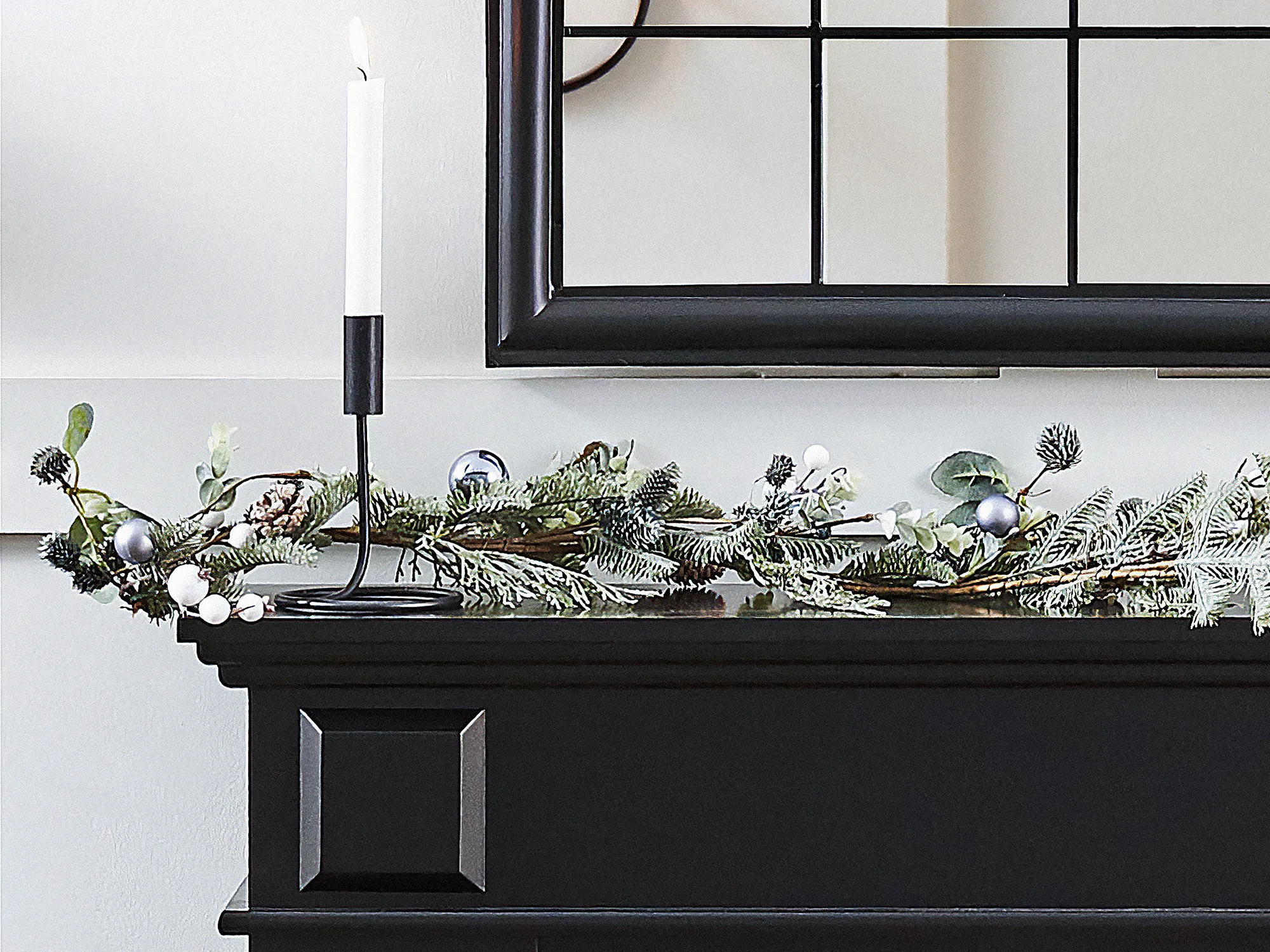 Kerstguirlande HUELVA 150 cm Groen
