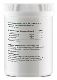AOV 332 Vitamine C Magnesium Ascorbaat Poeder 250GR