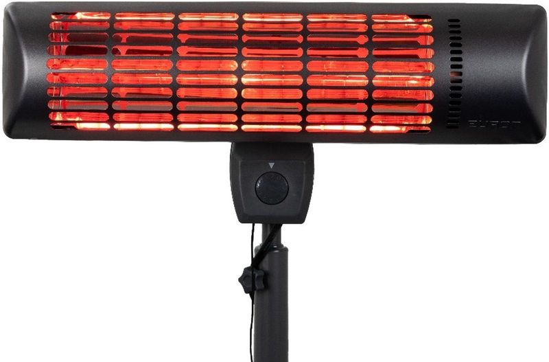 Eurom - Qtime 1800S - Terrasverwarmer - Goud - Spatwaterdicht