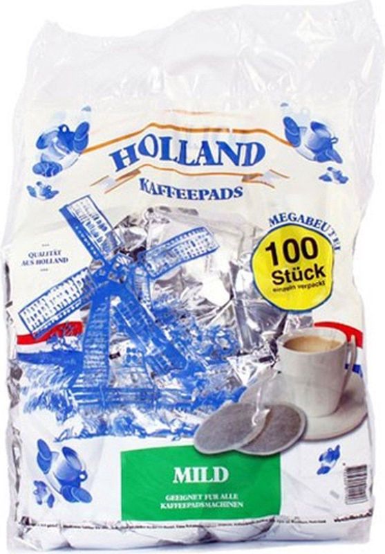 Holland Mild - Koffiepads - 100 stuks