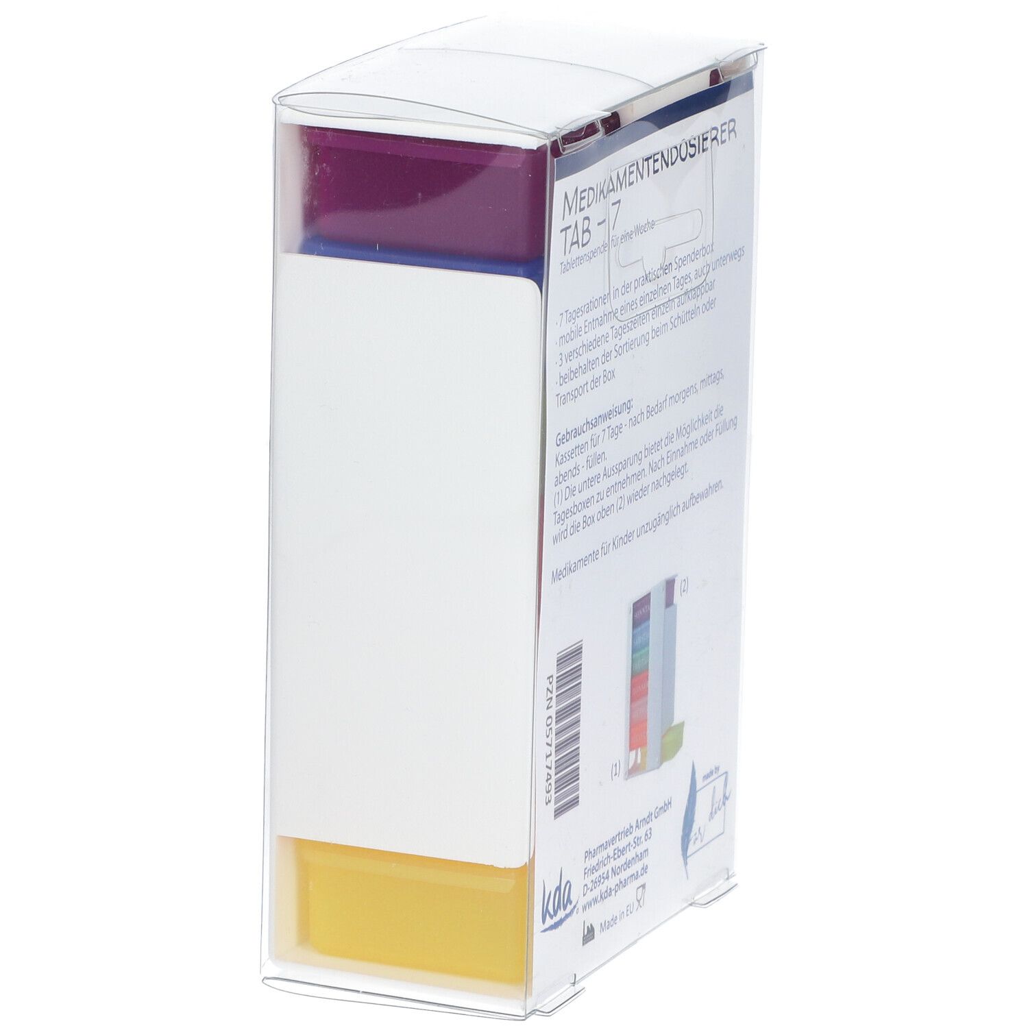 KDA® Medikamentendosierer TAB-7