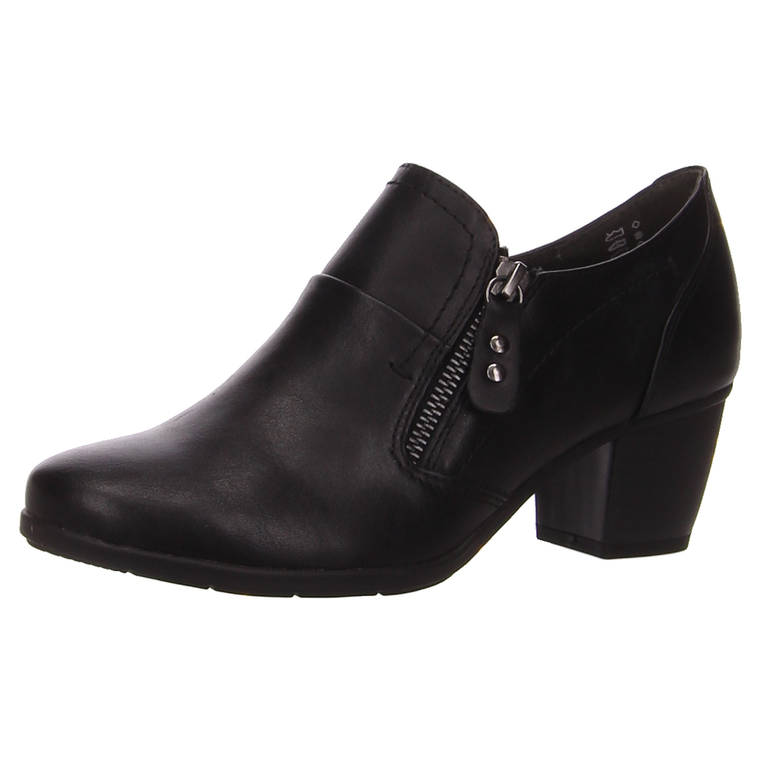 Jana Hochfrontpumps schwarz schwarz